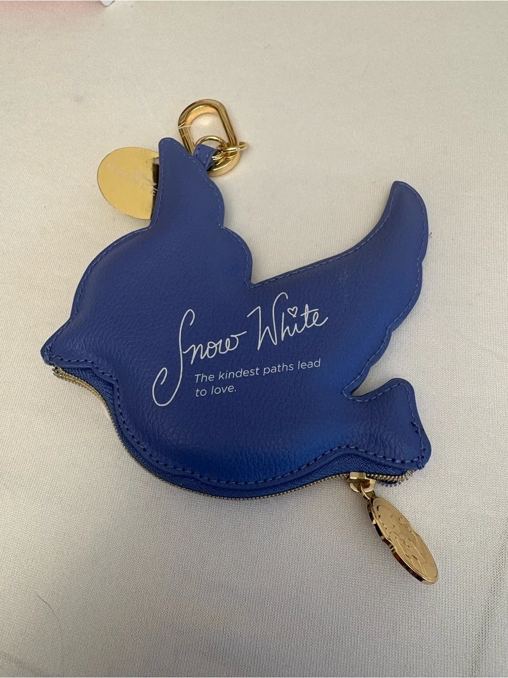 Bath & Body Works Disney Princess collab Snow White keychain coin purse NWT